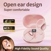 FLDAM Open Ear Headphones Wireless Bluetooth 5.4, Over The Ear