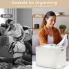 Shelf Woven Storage Basket, 15 x 10 x 9” Closet