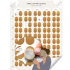 LEBENSKOMPASS Scratch Off Poster - 100 Self Care Ideas for