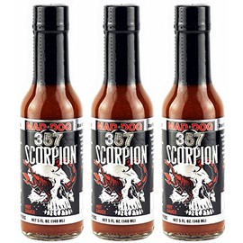 Mad Dog 357 Scorpion Hot Sauce 5oz, 3 Pack