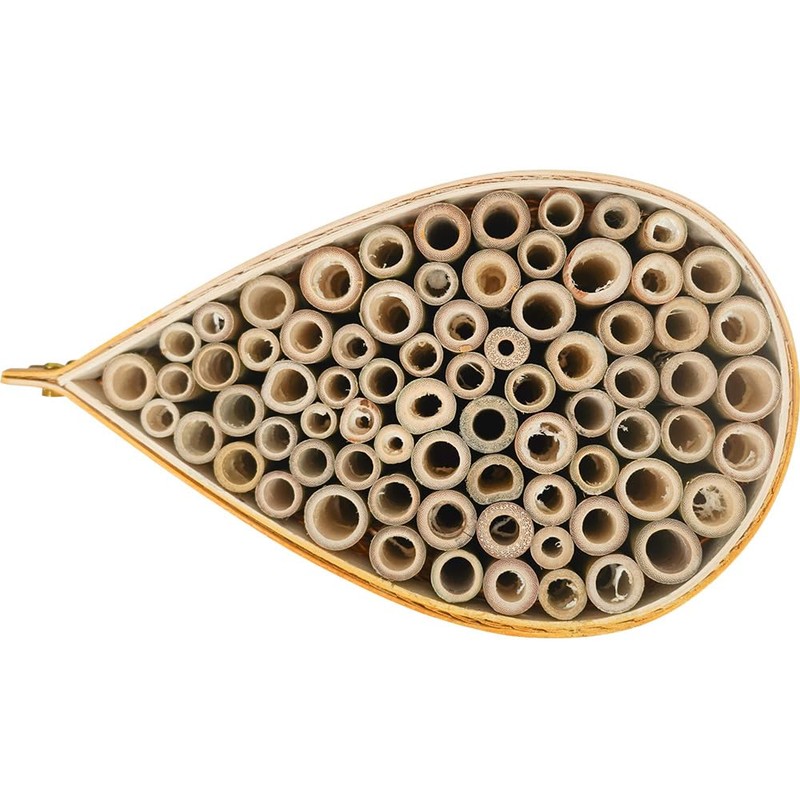 The Magnificent Bee Bamboo Mason Bee Hive House