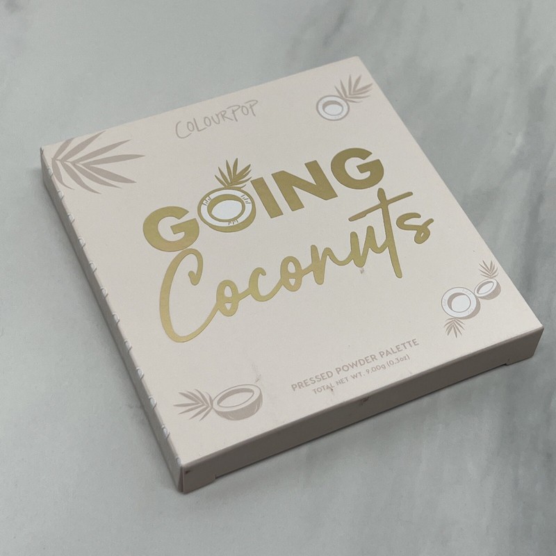 Eyeshadow COLOURPOP Going Coconuts Pressed Powder Eyeshadow Palette - New