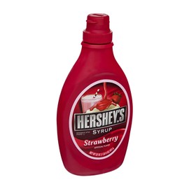 Hershey's, Genuine Strawberry Syrup, 22oz Bottle (Pack of 3)