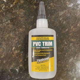Titebond 4 Oz. PVC Trim Joint Adhesive