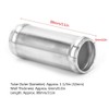 Aramox 1.25in 32mm Hose Joiners Aluminium Alloy Tube Connector Replacement