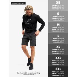 RevolutionRace Men's Hike & Dive Shorts, Hybrid Hiking Shorts and Swim Shorts for All Outdoor Activities, Black