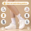 Zuimei 6 Pairs Cute Pilates Grip Socks With Grips Non