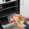 Hontent Large Glass Storage Containers with Lids 201oz Extra Large