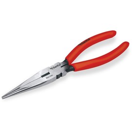 SANTUL, Pinzas de Punta y Corte, Mordaza Estirada, Corta Alambres y Cables, Mango de Vinil, Largo 152 mm, Modelo 7684                                 