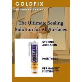 Acrylic Latex Caulk Plus Silicone, White, 30 Pieces, White Goldfix Water Resistant for Windows, Doors, Door Frame, Aluminum, Woods and etc