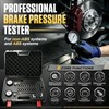 Brake Pressure Tester, Universal ABS/Non-ABS Brake System Pressure Test Kit