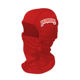 Backwoods Ski Mask Lettering Balaclava Cap Full Face Mask Cool Graphic Face Cover Snowboarding Cycling Unisex Balaclava (Red)