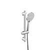16.5-Inch Shower Riser Rail Kit Adjustable Shower Slide Bar with