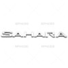 Mopar 18-22 JEEP WRANGLER JL (2) Silver SAHARA EMBLEM NAMEPLATE