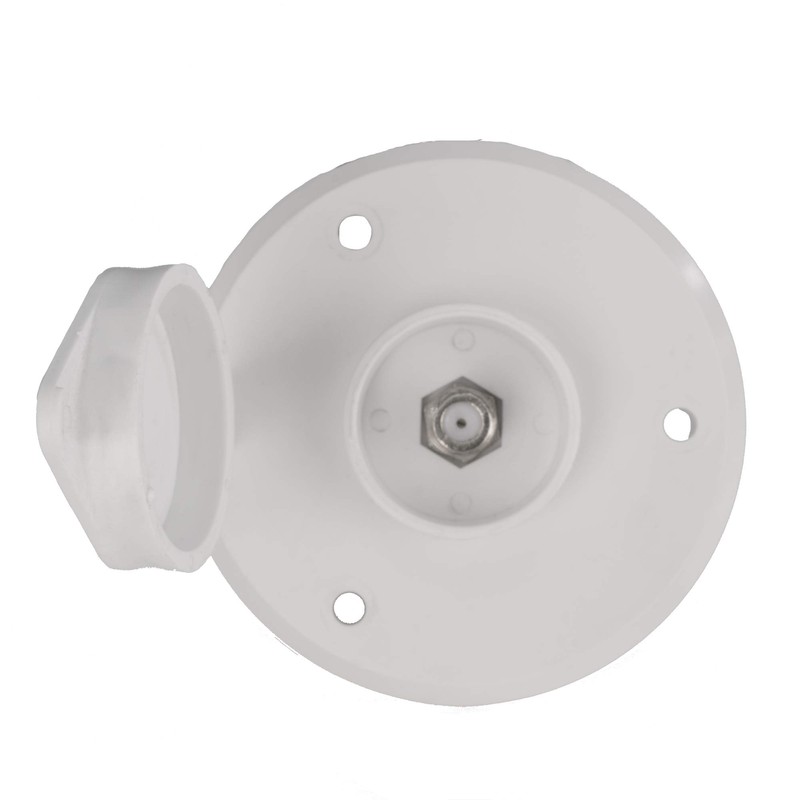 RecPro RV Cable TV Plate | Coaxial Cable Connector |