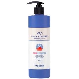 Merpil Back Acne Itching Improvement Mildly Acidic AC+Magic Body Wash Deep Moist Floral Sweet Scent, 500g, 1 Piece / 메르필 등드름가려움증 개선약산성AC+매직바디워시 딥모이스트 플로랄스윗향, 500g, 1개