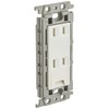 Panasonic WTF15324WK Embedded Earth Terminal Double Outlet with Insulated Frame,