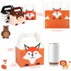 Kesote 12 Cajas de Animales Cajitas de Papel Kraft de