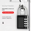 Combination Padlock Suitcase Lock Luggage Lock Combination Padlock 4 Digit