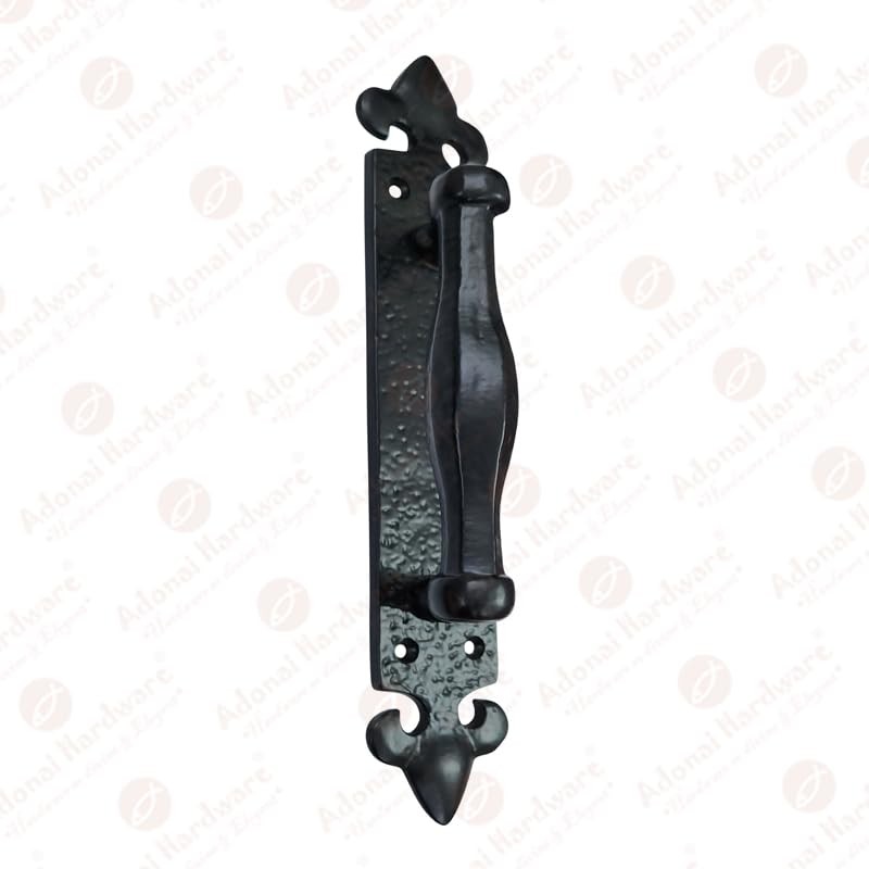 Adonai Hardware "Achaz Aluminium Door Pull with Back Plate (2,