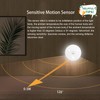 TSINGREE USB Rechargeable Motion Sensor Night Lights,Cabinet Lights, 3 Color