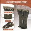 Biaungdo 8 Pcs Brick Wall Clips, Steel Brick Hook Clips,