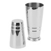 Cocktail Mixer 304 Stainless Steel Glossy with Bottom Dishwasher Safe