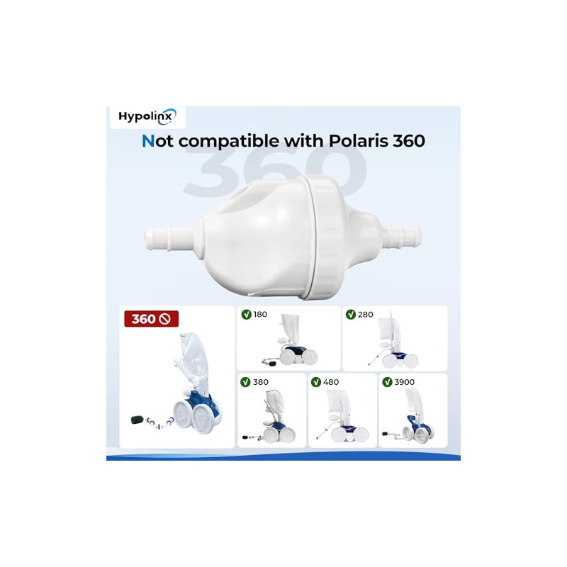 Polaris G52 Backup Valve Replacement Kit for Pool Cleaners