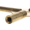 Universal Tool Antique Grandfather Brass Clock Key 4 Prongs -