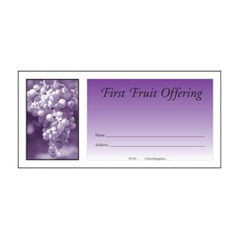 Fruit of the Spirit Church Offering Envelopes (Pkg of 500), Dollar Bill Size