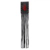 Akozon Leather 2 Universal Motorcycle Handlebar Tassel Fringe Handle Lever