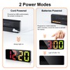 Lafocuse RGB Digital Alarm Clock Bedside with Colorful Display