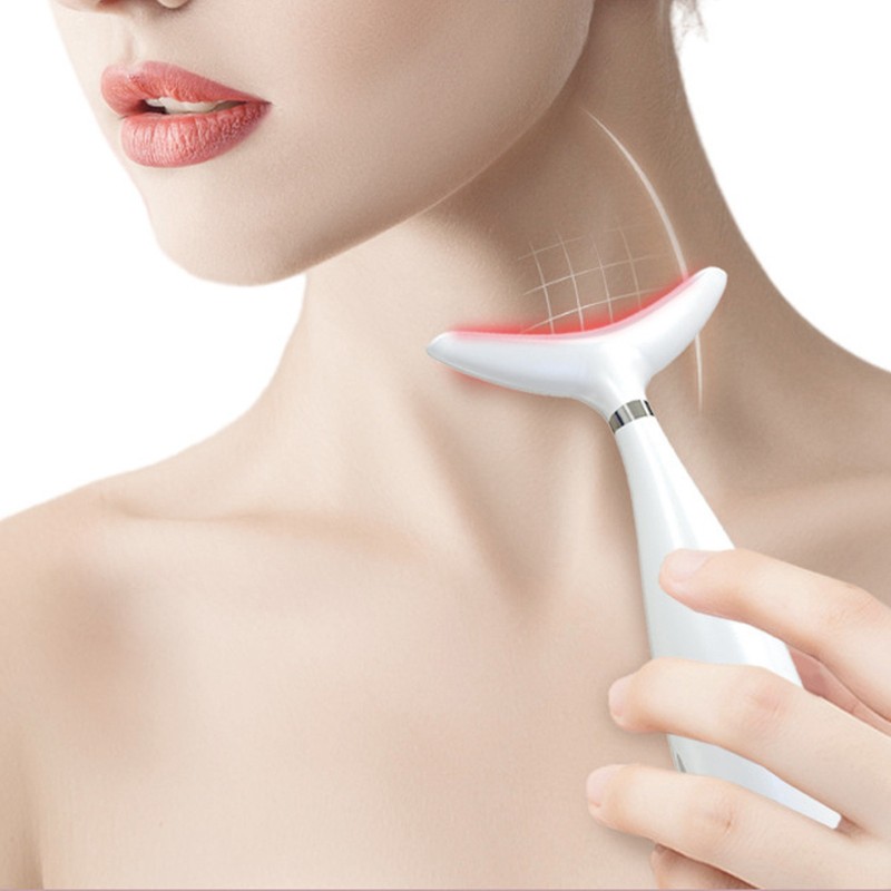 Neck Firming Massager Wrinkle Removal Constant Temperature Microcurrent Neck Skin