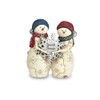 BirchHeart Snowman Pair, Reads "Special Friends" by Pavilion Gift Company, 4.5-Inch