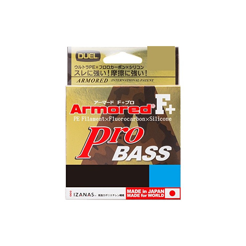 Duel Line: ARMORED F+ Pro BASS, 328.4 ft (100 m)