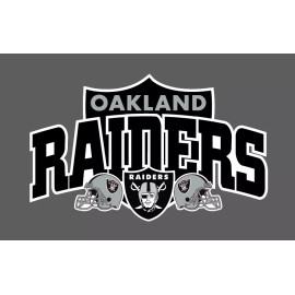 Oakland Raiders Wall Decal 25x15.5