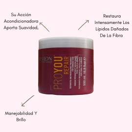 Tratamiento Reparador Para Cabello Dañado 500ml Proyourevlon