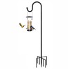 96" Shepherds Hooks for Outdoor with 7 Prongs Base, Heavy