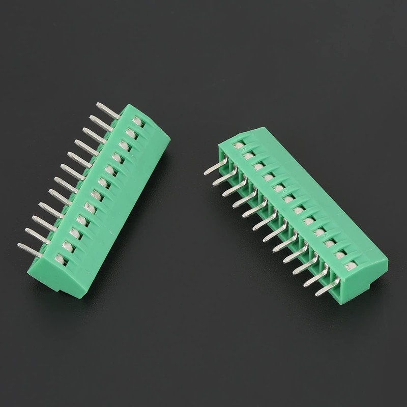 PCB Screw Terminal Connector, 12 Pin 2.54 mm Pitch Screw
