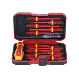 13 Piece Insulated Screwdriver Set VDE Insulated Slotted Screwdriver Phillips Handle