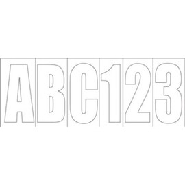 Shoreline Marine 3“ Block Letter Kit – White