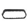 Silscvtt Front Upper Grille Outer Frame Surround Matte Black Replacement