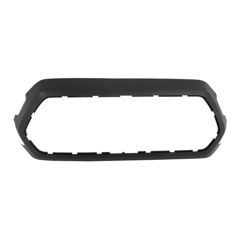 Silscvtt Front Upper Grille Outer Frame Surround Matte Black Replacement