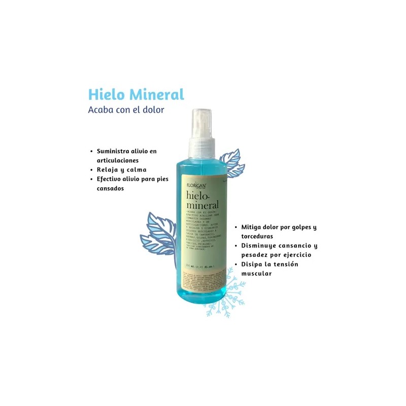 Hielo Mineral +gel Relax Kit Muscular +2pomada Arnica Y Ocot