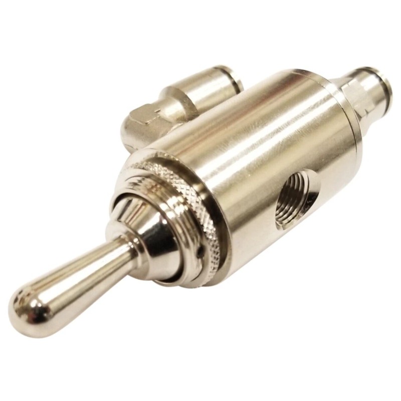 airmaxxx 3/8 Line Manual Air Ride Valve 3 Position Toggle