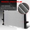 DPI 2424 Factory Style 1-Row Cooling Radiator Compatible with Volvo