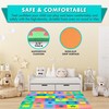 ProSource Kids Foam Puzzle Floor Play Mat with Shapes &