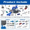 Airplane Toy Set with Trucks, Helicopter, Planes, Signs and Airport