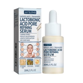 Xiulilydai Lactobionic Acid Pore Refining Serum, 30ml, Shrink Pores, Reduce Blackheads, Gentle Exfoliation