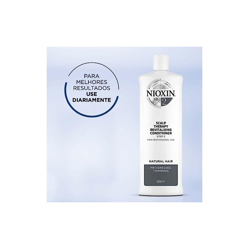 Nioxin Shampoo Sistema #2 para Cabello Natural con Caída Excesiva,